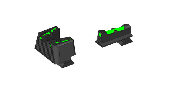 HIVIZ® Co-Witness LiteWave® Sight Set for S&W M&P